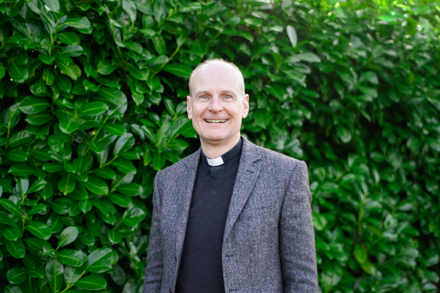 Profile shot of the Archdeacon of Dorking