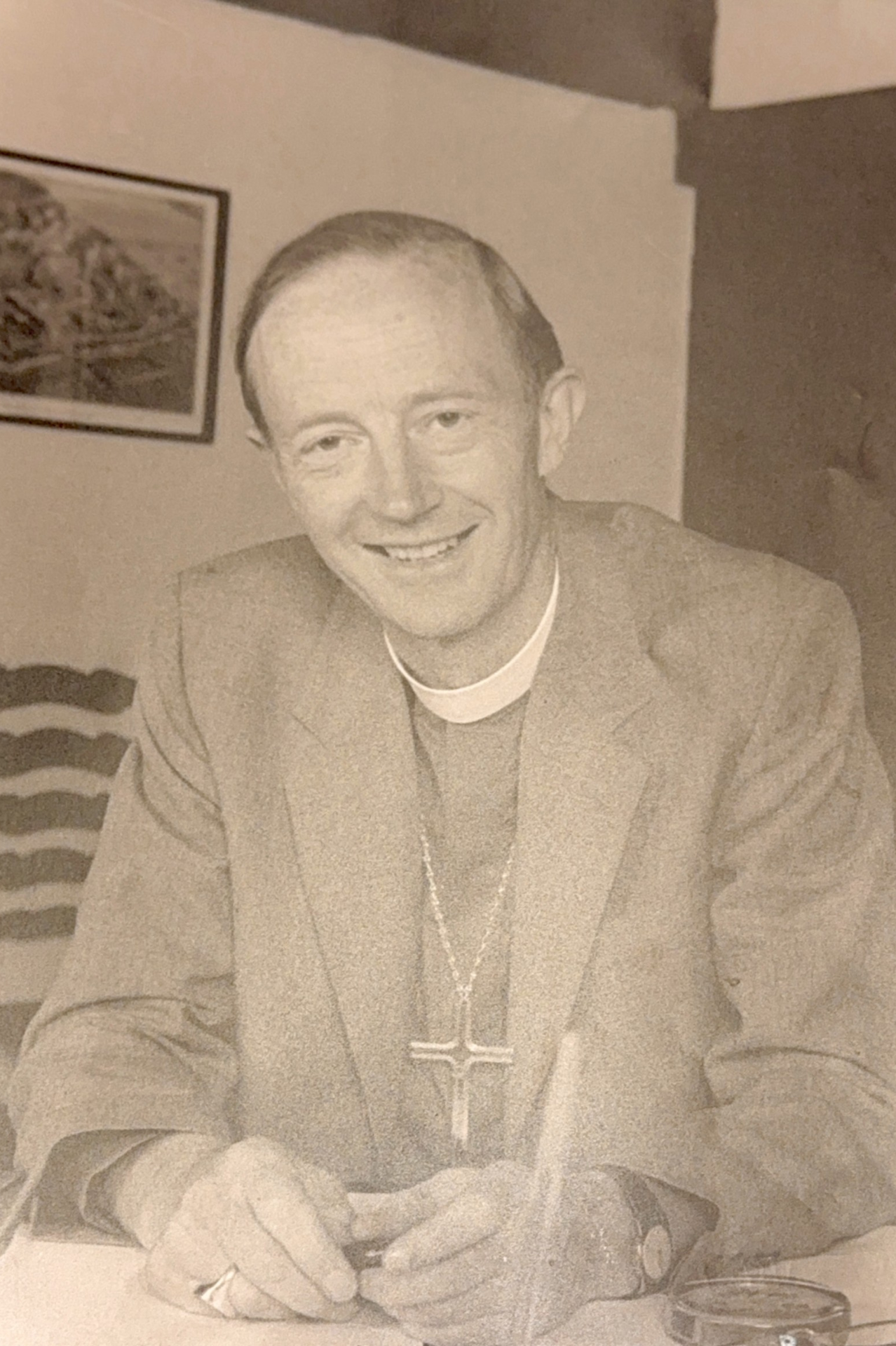 Photo of the late The Right Reverend Michael Adie, past Bishop of Guildford