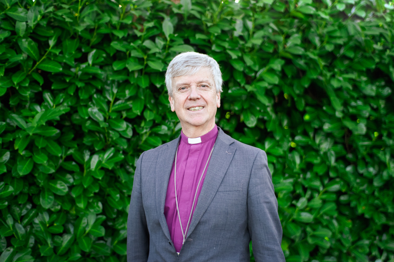 Profile shot of the Bishop of Guildford