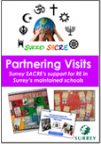 Front cover of the parenting visits leaflet
